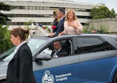 Diputado colorado pidió informes a Presidencia sobre la elección del vehículo que usó Orsi el 1º de marzo