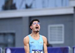 Santiago Lazar ganó medalla de oro en los 100 metros llanos del Iberoamericano sub 20 de Lima y batió el récord nacional de la categoría