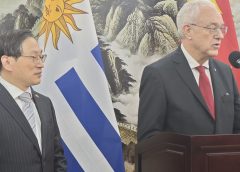 Canciller Lubetkin anunció el inicio del proceso para que ciudadanos chinos ingresen a Uruguay sin visa